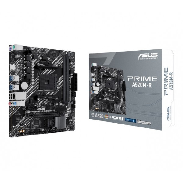 Фото - Материнська плата Asus PRIME A520M-R DDR4