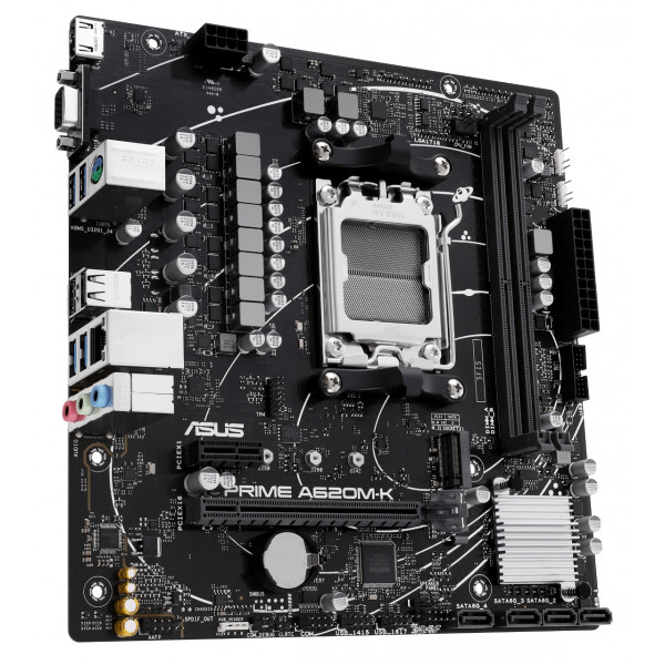 Фото - Материнська плата Asus PRIME A620M-K DDR5