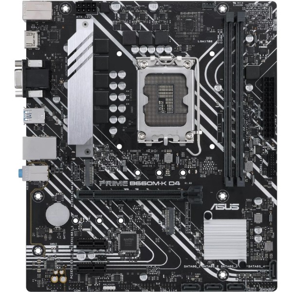 Фото - Материнська плата Asus PRIME B660M-K D4