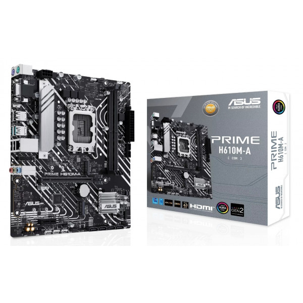 Фото - Материнская плата Asus PRIME H610M-A-CSM DDR5