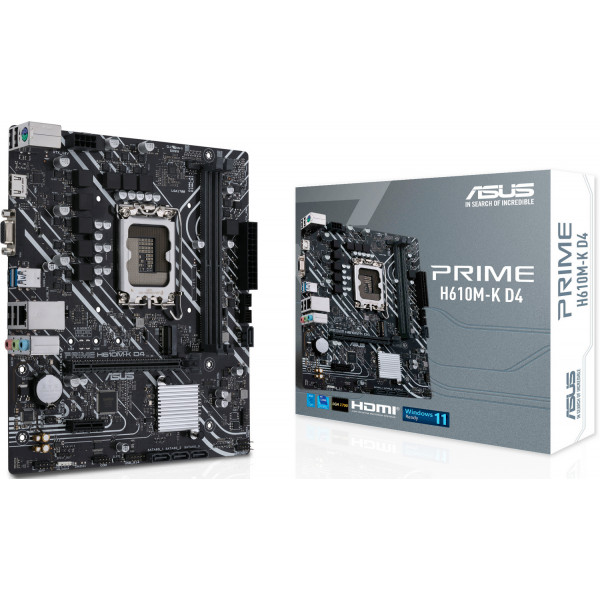 Фото - Материнська плата Asus PRIME H610M-K D4