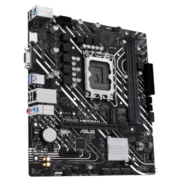 Фото - Материнская плата Asus PRIME H610M-K DDR5