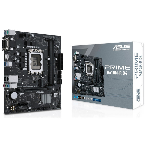 Фото - Материнська плата Asus PRIME H610M-R D4-SI