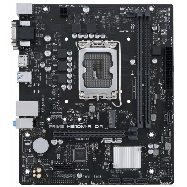 Фото - Материнська плата Asus PRIME H610M-R D4-SI