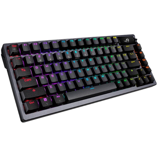 Фото - Клавіатура бездротова ігрова Asus ROG Azoth RGB 81key NX RD USB/WL/BT EN Black