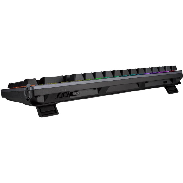 Фото - Клавіатура бездротова ігрова Asus ROG Azoth RGB 81key NX RD USB/WL/BT EN Black
