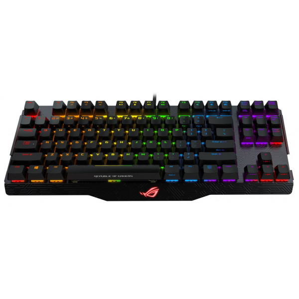 Фото - Клавиатура проводная игровая Asus ROG Claymore CORE USB MX Cherry Red ENG (90MP00I0-B0EA00)