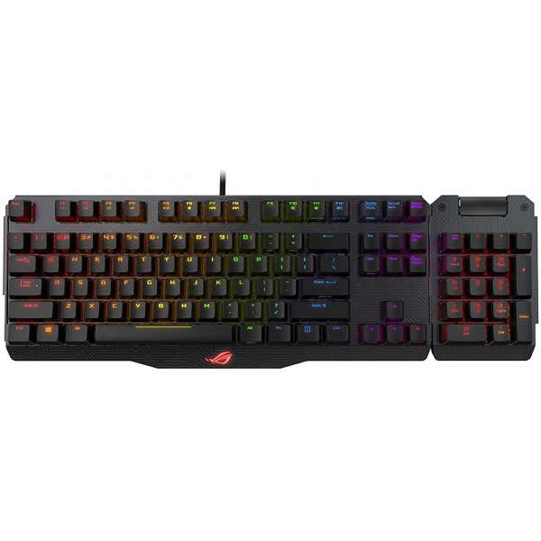 Фото - Клавиатура проводная игровая Asus ROG Claymore USB MX Cherry Red UKR (90MP00E0-B0UA00)