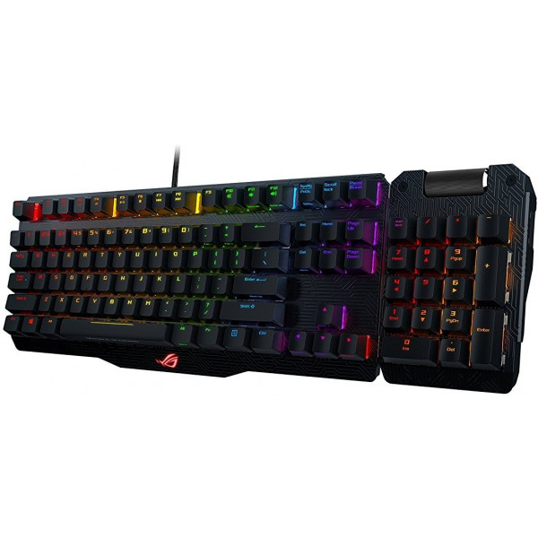 Фото - Клавиатура проводная игровая Asus ROG Claymore USB MX Cherry Red UKR (90MP00E0-B0UA00)