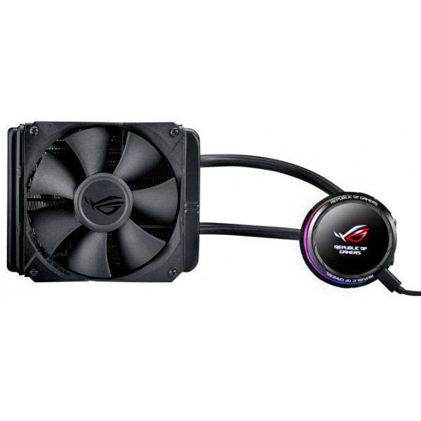 Фото - Водяна система охолодження Asus ROG Ryuo 1x120 мм Aura OLED (90RC0010-M0UAY0)