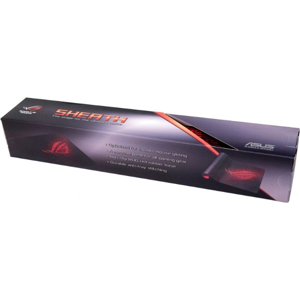 Фото - Килимок для миші ігровий Asus ROG Sheath (90MP00K1-B0UA00)