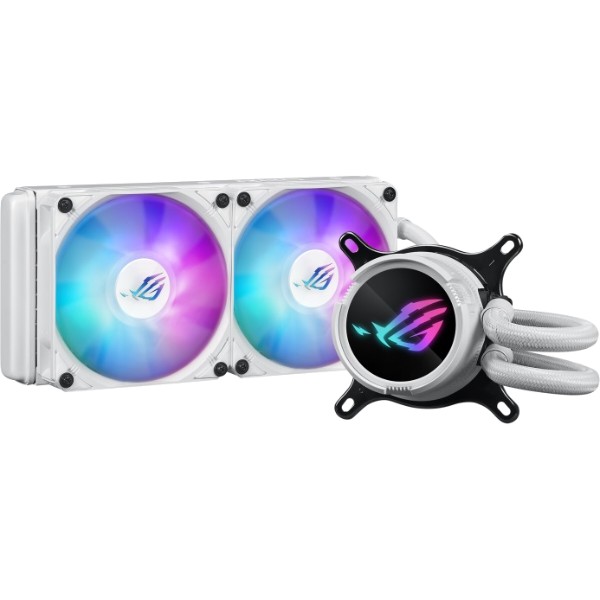 Фото - Водяна система охолодження Asus ROG Strix LC III 240 ARGB WHT (90RC00S2-M0UAY0)