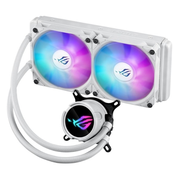 Фото - Водяна система охолодження Asus ROG Strix LC III 240 ARGB WHT (90RC00S2-M0UAY0)