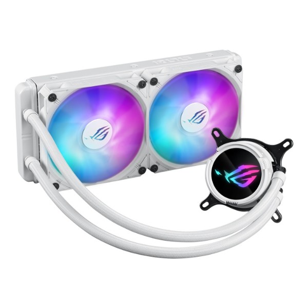 Фото - Водяна система охолодження Asus ROG Strix LC III 240 ARGB WHT (90RC00S2-M0UAY0)