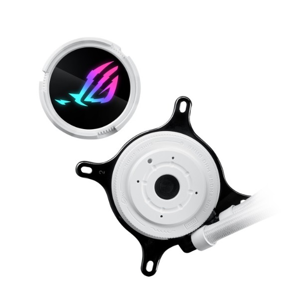 Фото - Водяна система охолодження Asus ROG Strix LC III 240 ARGB WHT (90RC00S2-M0UAY0)