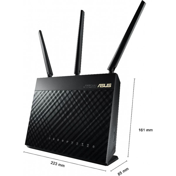 Фото - Маршрутизатор интернет WiFi5 Asus RT-AC68U
