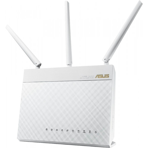 Фото - Маршрутизатор интернет WiFi5 Asus RT-AC68U White