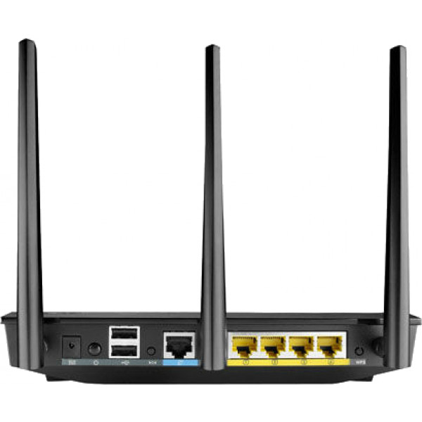 Фото - Маршрутизатор интернет WiFi4 Asus RT-N66U
