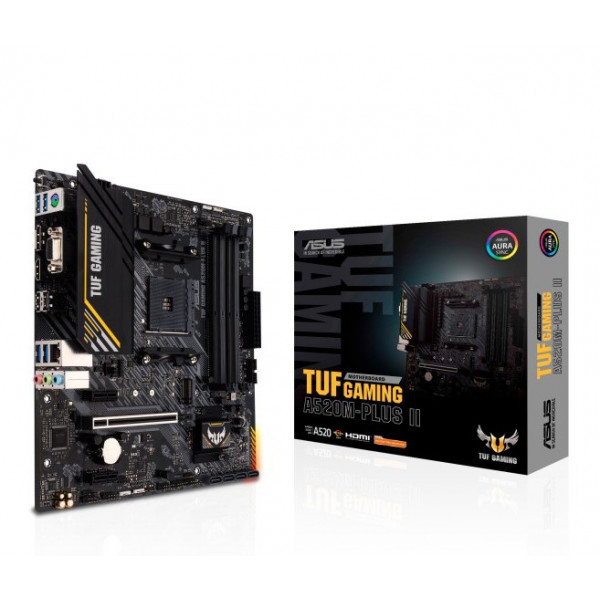 Фото - Материнская плата Asus TUF GAMING A520M-PLUS II DDR4