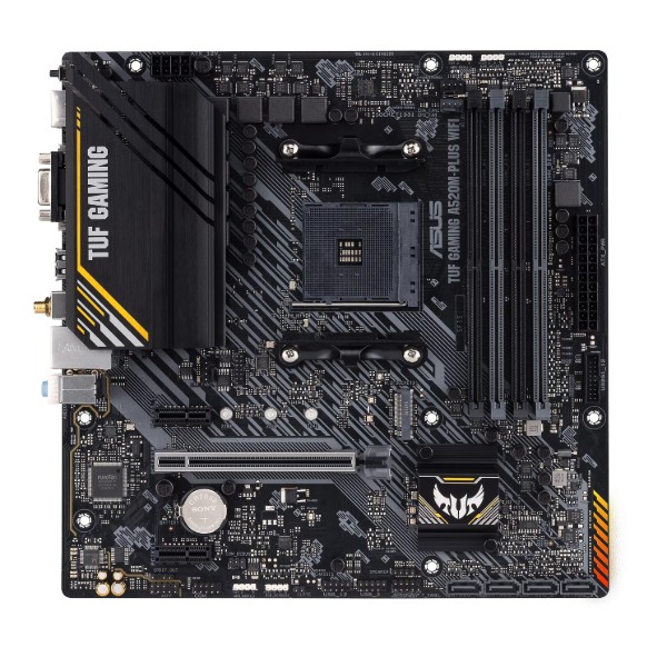 Фото - Материнская плата Asus TUF GAMING A520M-PLUS WIFI DDR4