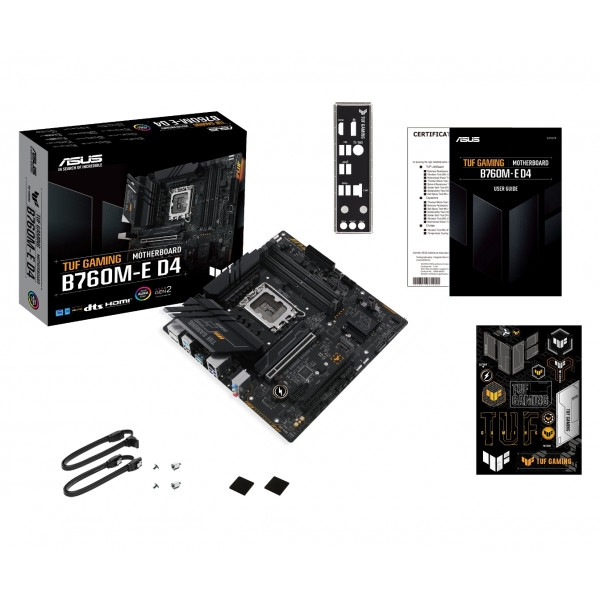 Фото - Материнська плата Asus TUF GAMING B760M-E D4 DDR4