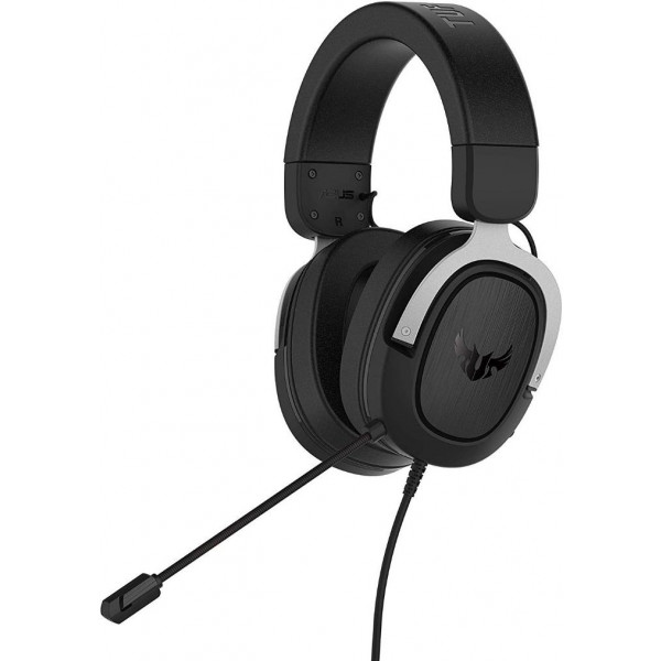 Фото - Гарнітура дротова ігрова Asus TUF Gaming H3 Silver