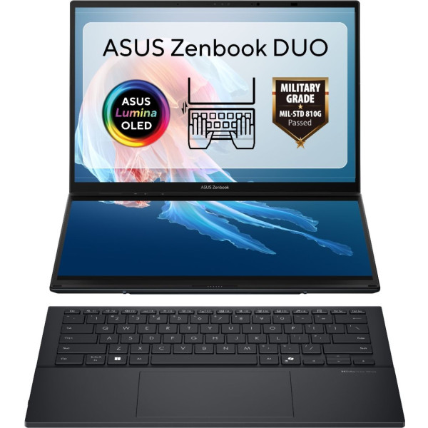 Фото - Ноутбук Asus Zenbook DUO (2024) UX8406 UX8406CA-QL047X Inkwell Gray