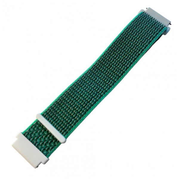 Фото - Ремінець для смарт-годинника BeCover Elastic Nylon Style for Samsung Galaxy Watch 46mm / Watch 3 45mm / Gear S3 Classic / Gear S3 Frontier Gray-Green (710499)