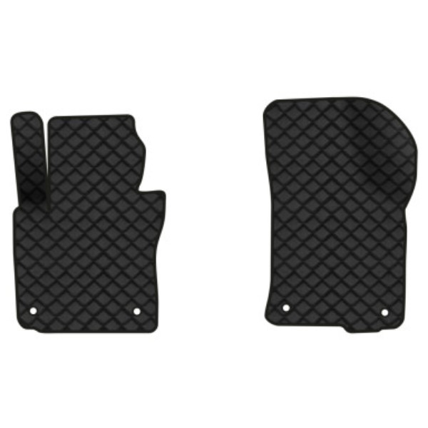 Фото - Килимки з екошкіри в салон авто передні EVAtech для Octavia A5 (AT, 8 clips) Skoda 2004-2013 2 покоління Liftback EU (SK12152A2AV4BBB)