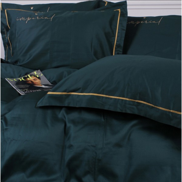Фото - Простынь двуспальная MirSon Imperial Satin Catania 180х200 см (2200008581015)