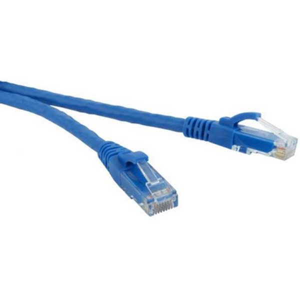 Фото - Кабель патч-корд Atcom Cat.5e UTP, RJ45 0.5m Blue (4961)