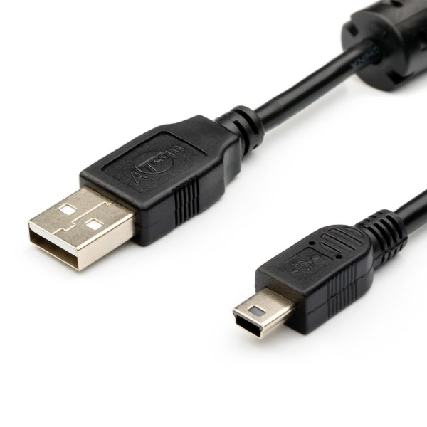 Фото - Кабель USB - miniUSB Atcom USB 2.0 AM/Mini USB 1.8m (3794)