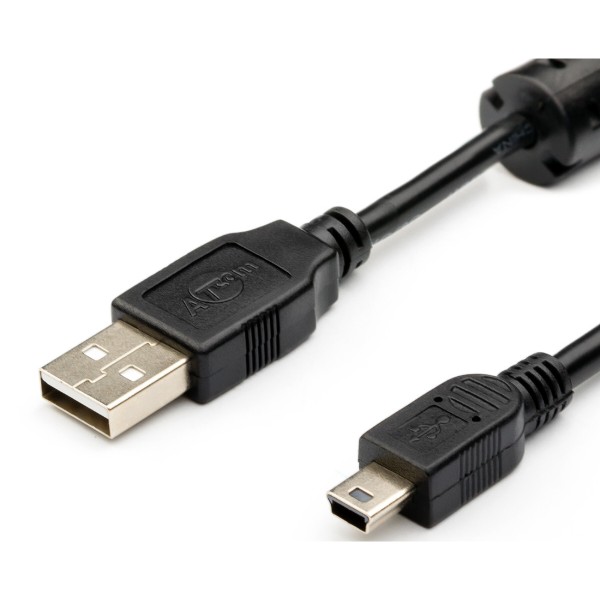 Фото - Кабель Atcom USB 2.0 AM/Mini USB 5 pin 0.8m (3793)