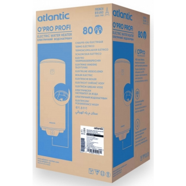 Фото - Водонагрівач Atlantic Opro Profi VM 080 D400S (1500W)