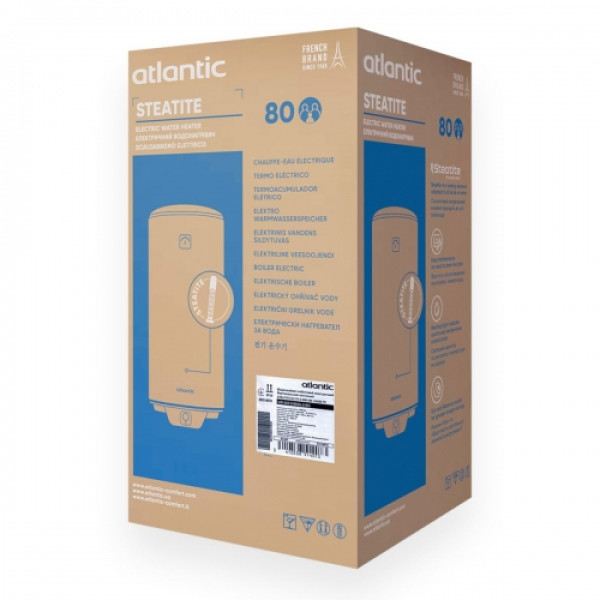 Фото - Водонагреватель Atlantic Steatite Elite VM 080 D400S-2-BC (1500W)