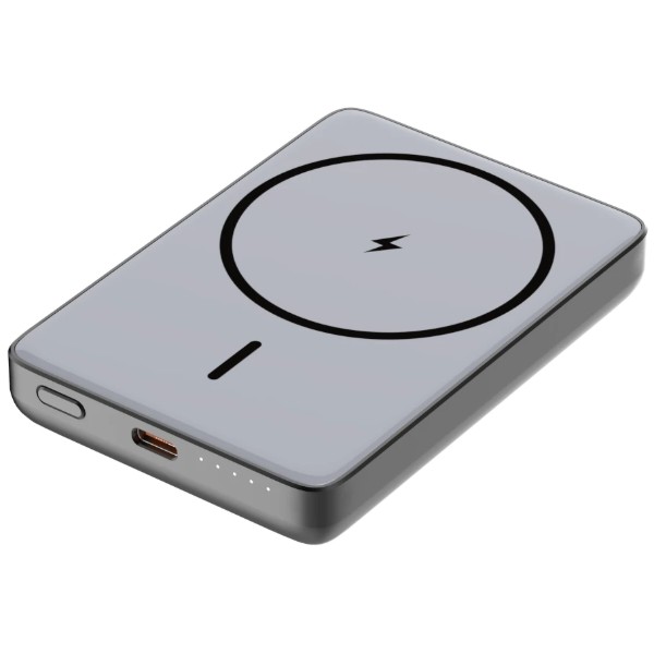 Фото - Батарея мобильная ATRIA PD20W USB-C 15W Wireless MagSafe 10000mAh black (WPD-W72B)