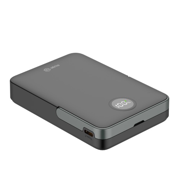 Фото - Батарея мобільна ATRIA PD20W USB-C 15W Wireless MagSafe 10000mAh black (WPD-W57B)