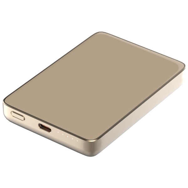 Фото - Батарея мобильная ATRIA PD20W USB-C 15W Wireless MagSafe 10000mAh gold (WPD-W72G)
