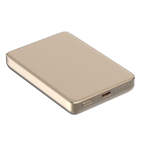 Фото - Батарея мобильная ATRIA PD20W USB-C 15W Wireless MagSafe 10000mAh gold (WPD-W72G)