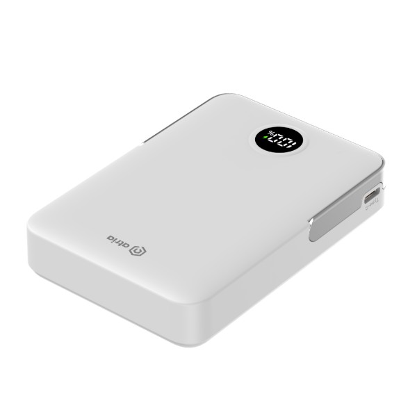 Фото - Батарея мобильная ATRIA PD20W USB-C 15W Wireless MagSafe 10000mAh white (WPD-W57)