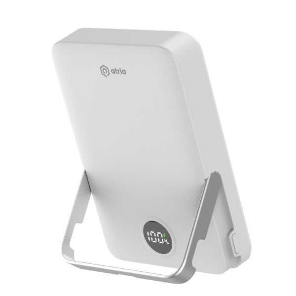 Фото - Батарея мобильная ATRIA PD20W USB-C 15W Wireless MagSafe 10000mAh white (WPD-W57)