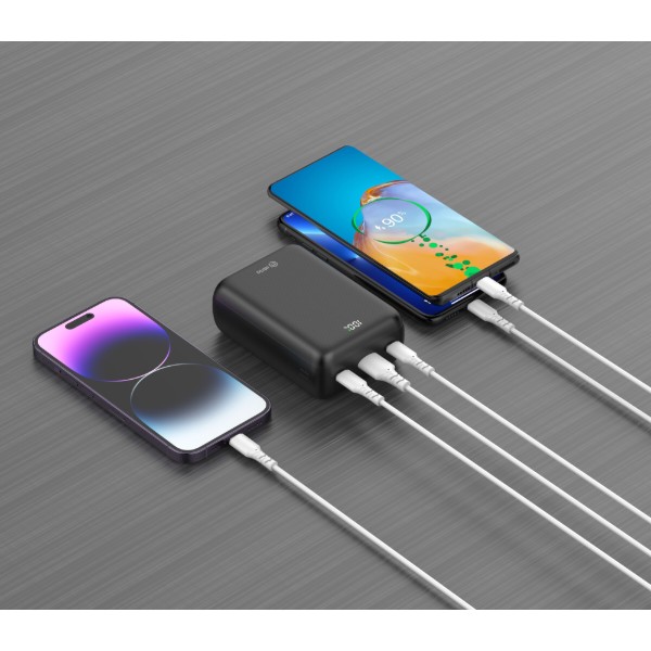 Фото - Батарея мобільна ATRIA PD22.5W USB-C 30000mAh (WPD-P93)