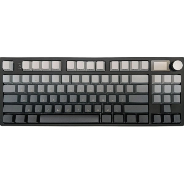 Фото - Клавиатура беспроводная игровая Attack Shark K86 87кл.RGB,Wireless, Blue Whale,Moonlit Night (K86MN_AS)