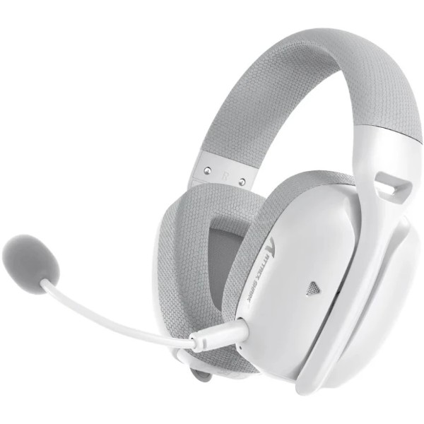 Фото - Гарнітура бездротова ігрова Attack Shark L80PRO Wireless, 2.4GHz/Bluetooth/3.5mm White (L80PROW_AS)