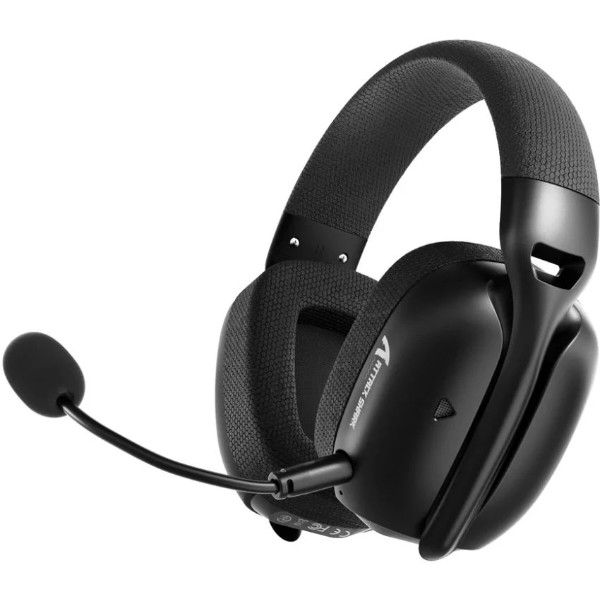 Фото - Гарнітура бездротова ігрова Attack Shark L80PRO Wireless, 2.4GHz/Bluetooth/3.5mm Black (L80PROB_AS) Фото - Гарнітура бездротова ігрова Attack Shark L80PRO Wireless, 2.4GHz/Bluetooth/3.5mm Black (L80PROB_AS)