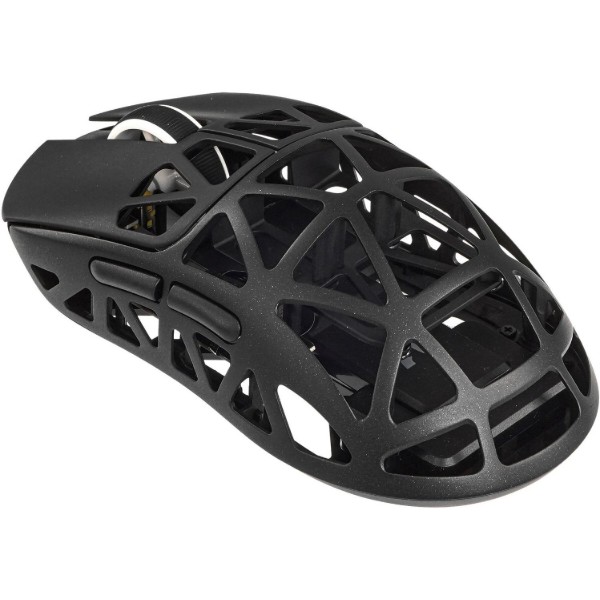 Фото - Мышь беспроводная игровая Attack Shark R2, Wireless/Bluetooth, 42000dpi, (PAW3950), 6кн., Black (R2B_AS)