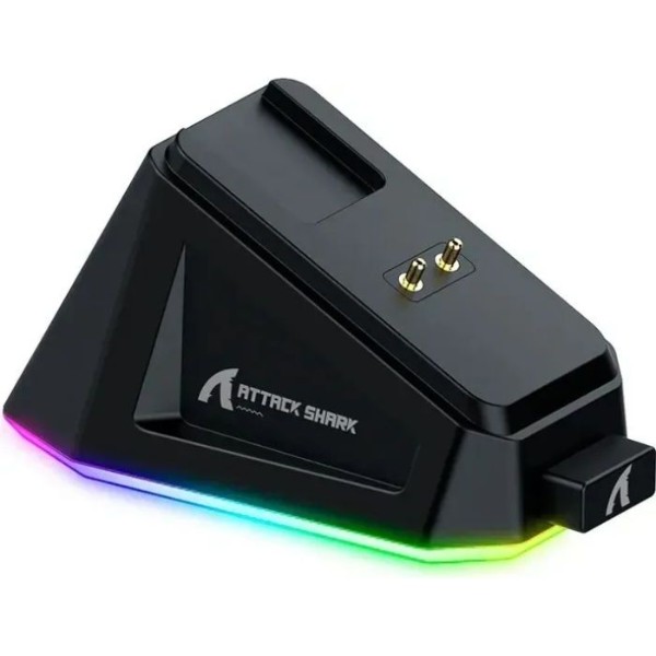 Фото - Миша бездротова ігрова Attack Shark X11, Wireless/Bluetooth, 22000dpi. (PAW3311), 6кн., Black (X11B_AS)