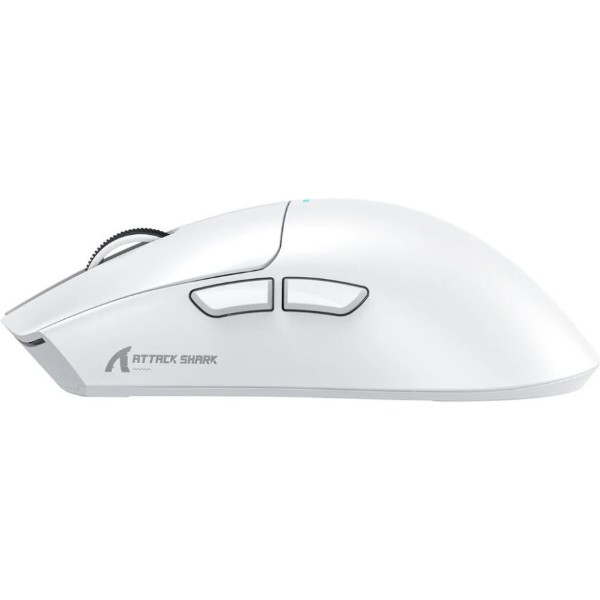 Фото - Миша бездротова ігрова Attack Shark X11, Wireless/Bluetooth, 22000dpi. (PAW3311), 6кн., White (X11W_AS)