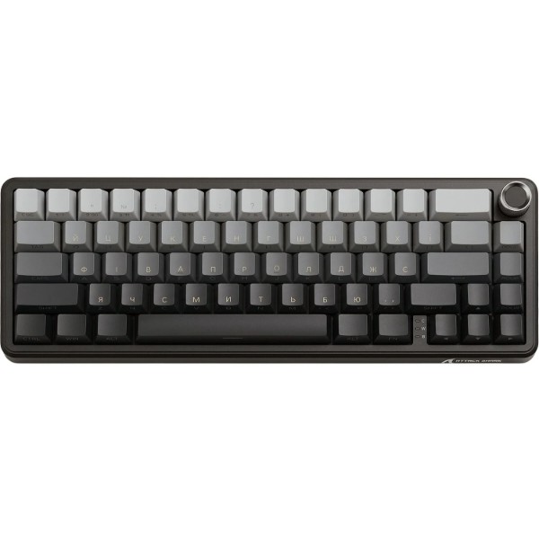 Фото - Клавиатура беспроводная игровая Attack Shark X66 66кл. RGB, Wireless, Moonlit Night (X66MN_AS)