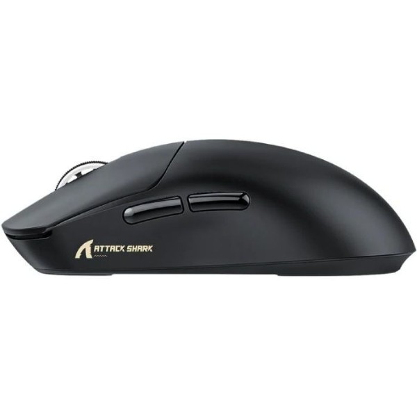 Фото - Мышь беспроводная игровая Attack Shark X8 SE, Wireless/Bluetooth, 25000dpi. (PAW3311), 6кн., Black (X8SEB_AS)